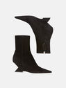 THE ATTICO ''Cheope'' black ankle boot BLACK 236WS712L007100