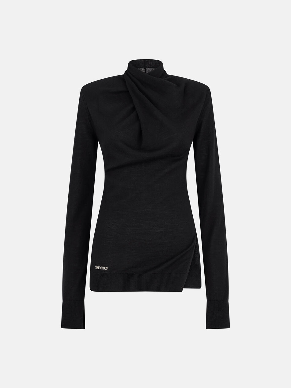 THE ATTICO Black sweater Black 260WCK00130KWW005AA100