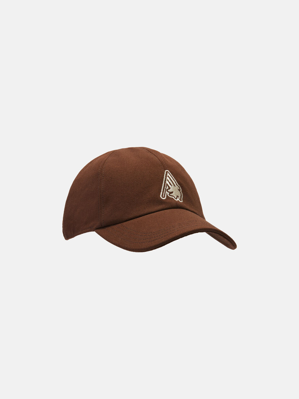 THE ATTICO The Attico Sant Ambroeus brown cap Brown SPFWAC18C075064