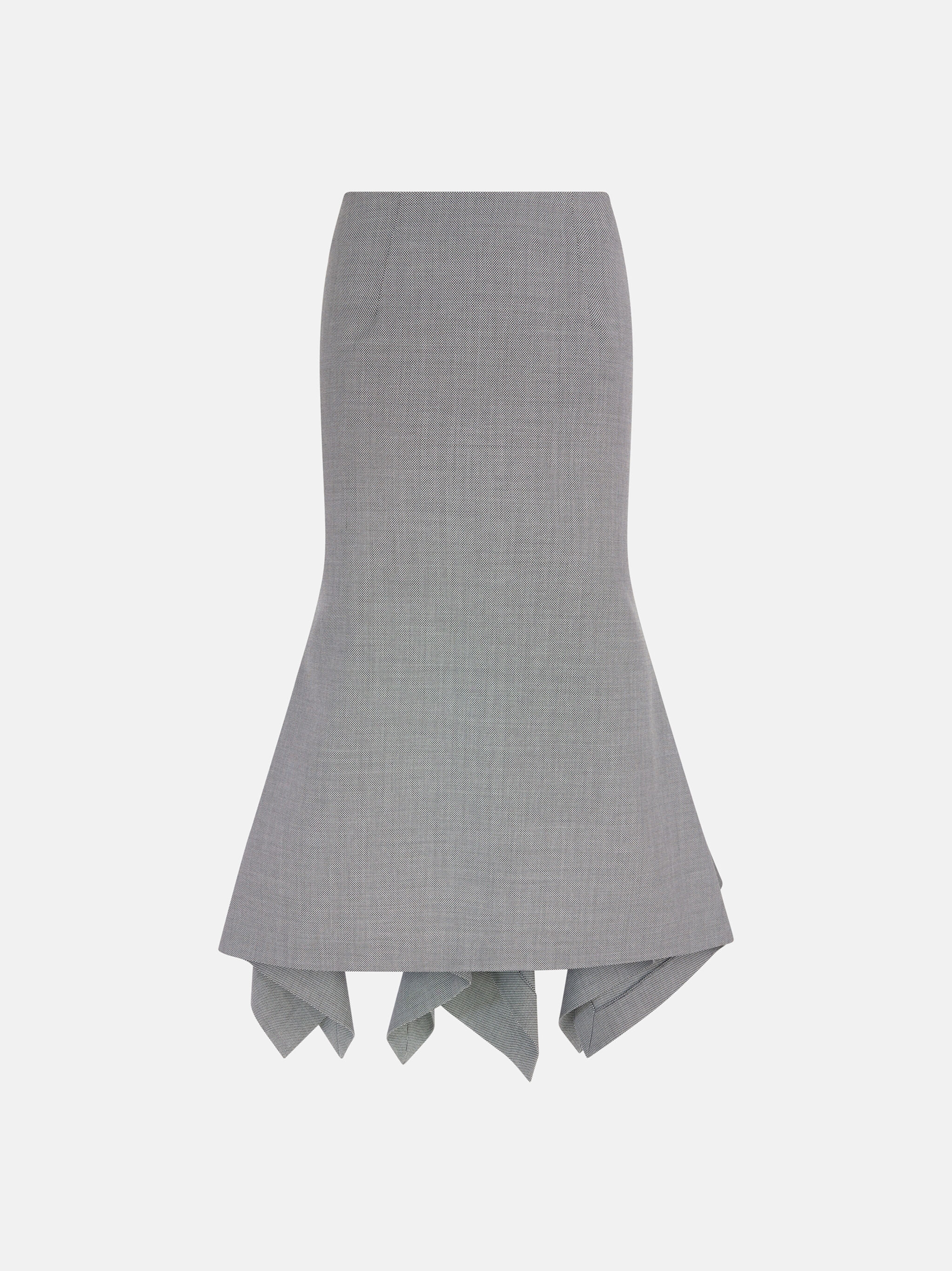 Grey midi skirt for Women | THE ATTICO®