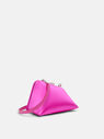 THE ATTICO ''Midnight'' hot pink mini clutch FUCHSIA 227WAH40V007008