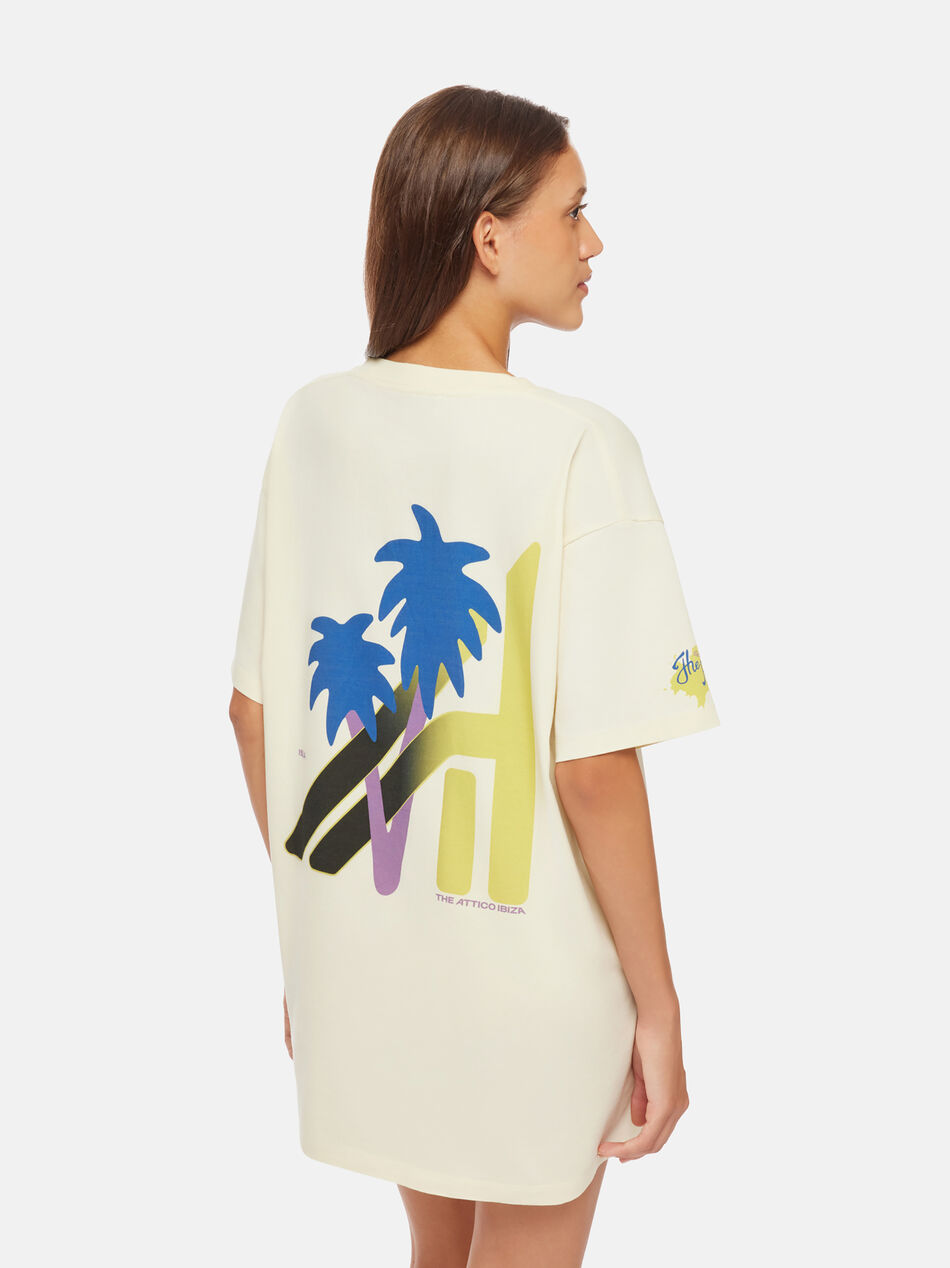 THE ATTICO Multicolor Ibiza T-shirt MULTICOLOR SPEWCT00353JJJ025IB021