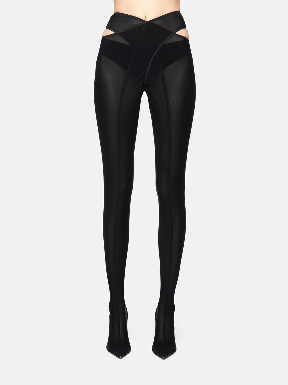 THE ATTICO ''Cheopissima'' black thigh high boot Black 251WSH00802PAA081PH100