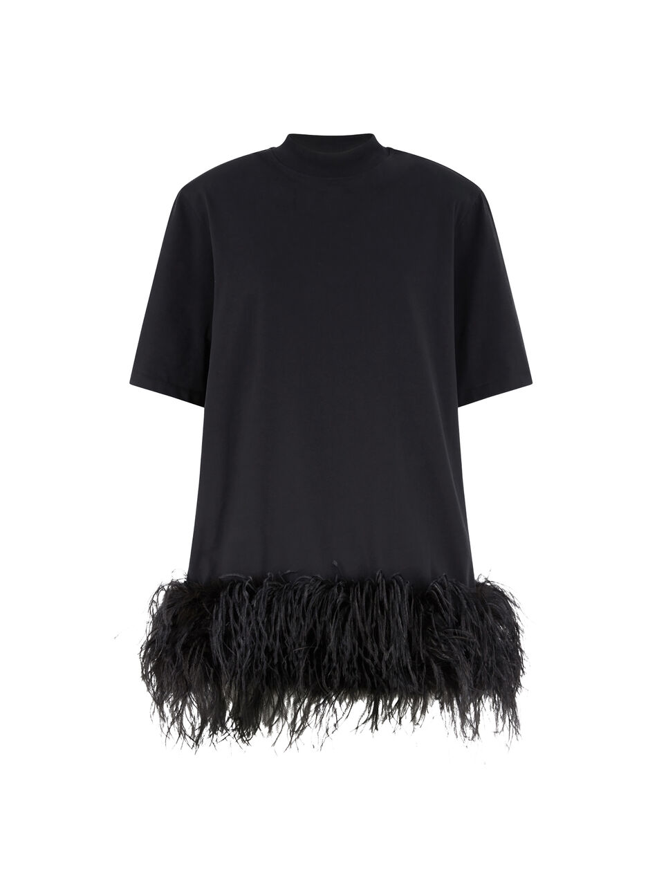 THE ATTICO Black mini dress Black 260WCA00469JJJ025MU100