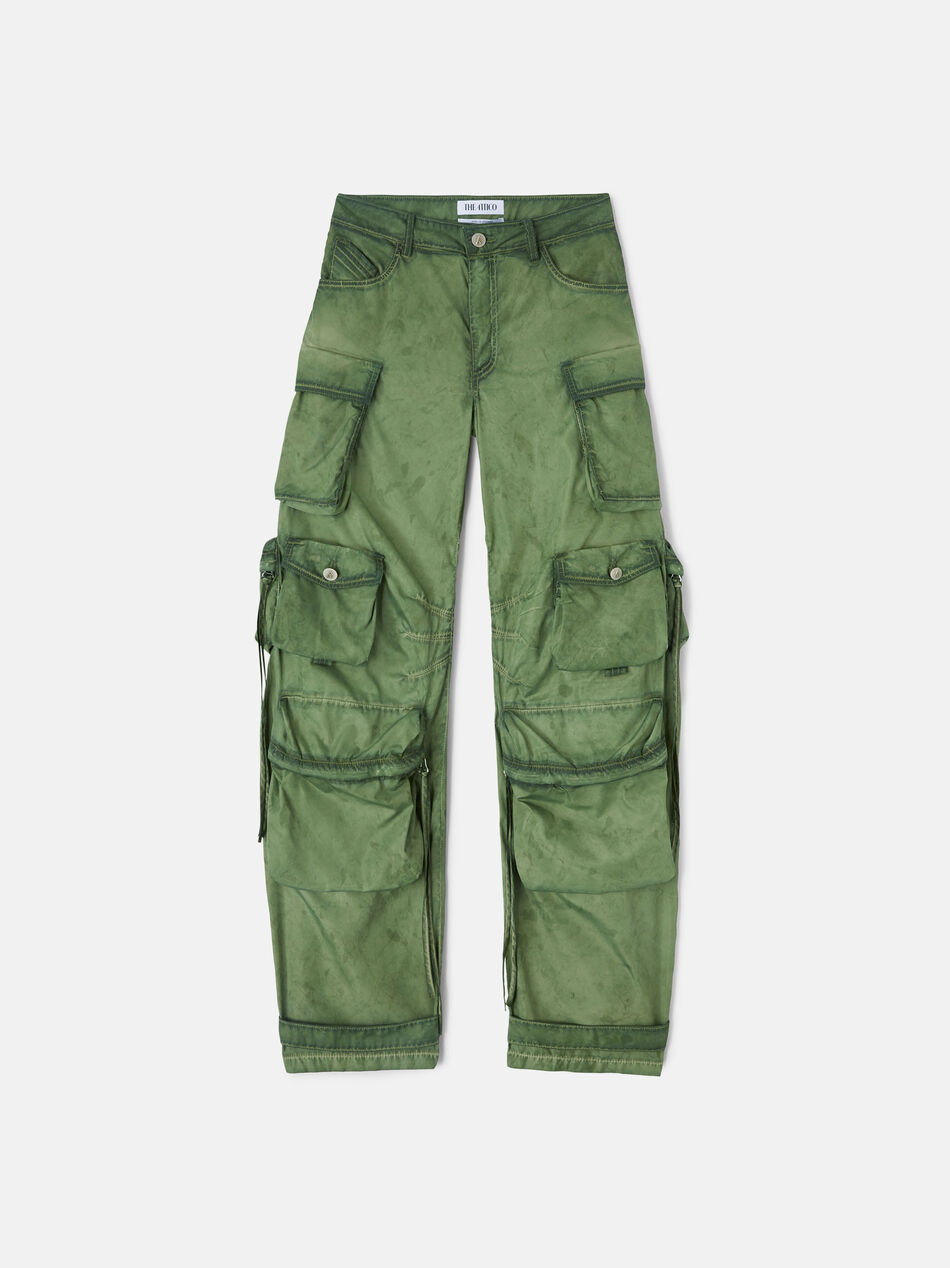 THE ATTICO "Fern" military green long pants MILITARY GREEN 238WCP95E085081