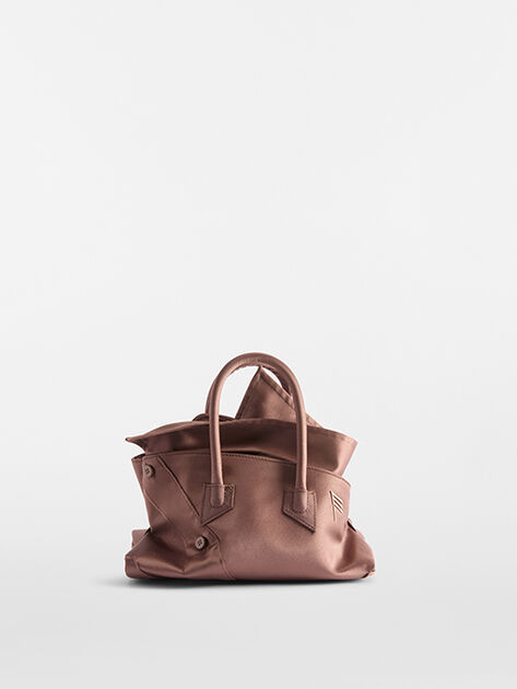 THE ATTICO ''La Passeggiata Mini'' Faded Brown Top Handle FADE BROWN ATTWAH00063EEE106PW126