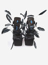THE ATTICO ''Flora'' black mule BLACK 226WS407V015F100