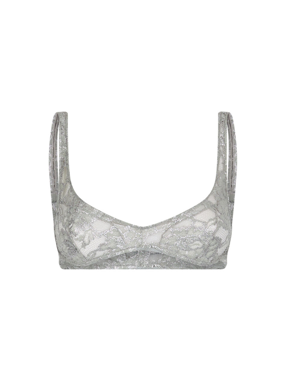 THE ATTICO Silver bra SILVER 250WCL00004VVP001AA002