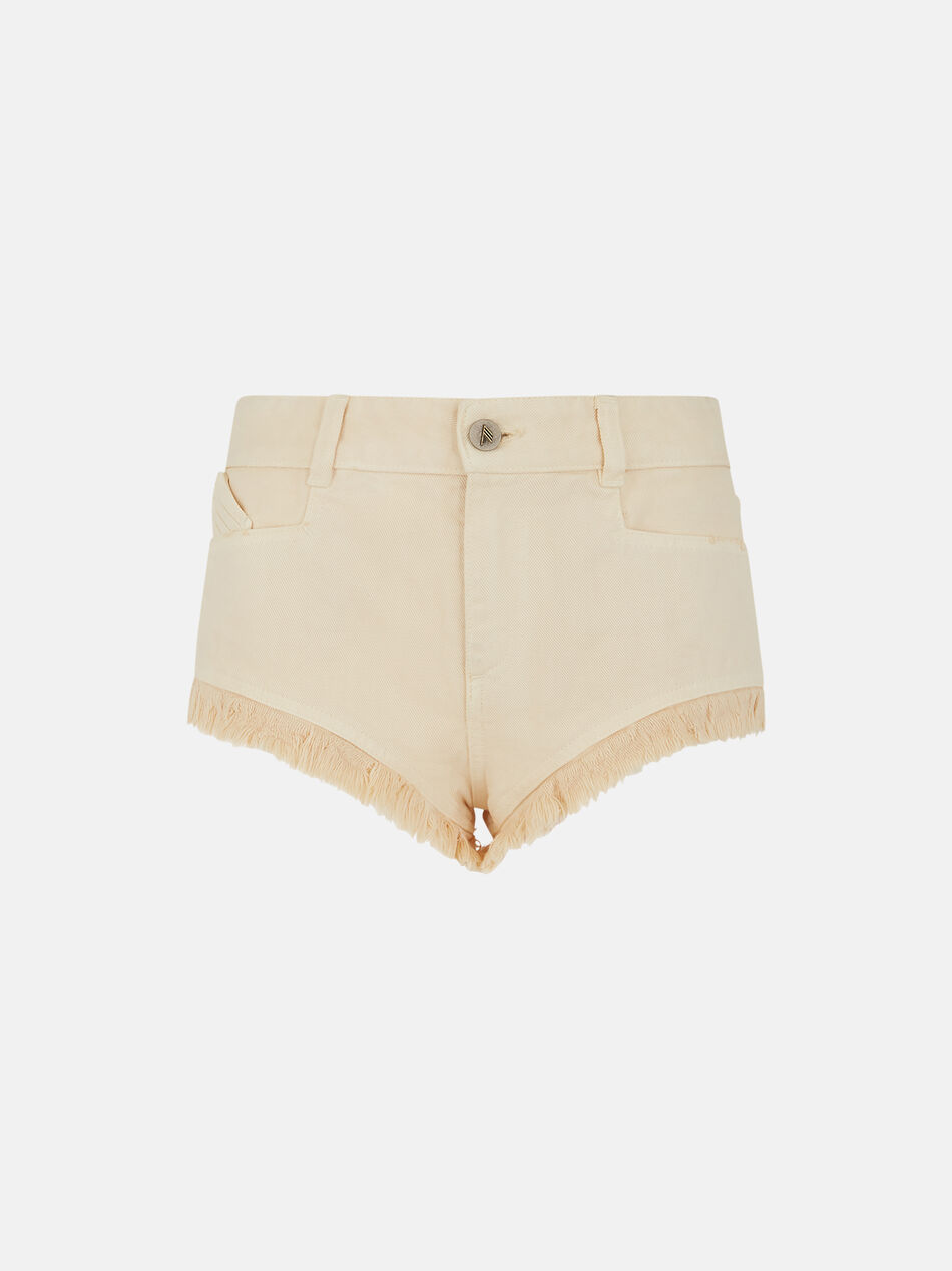 THE ATTICO Off white short pant OFF WHITE 250WCQ00009DDD106AA556