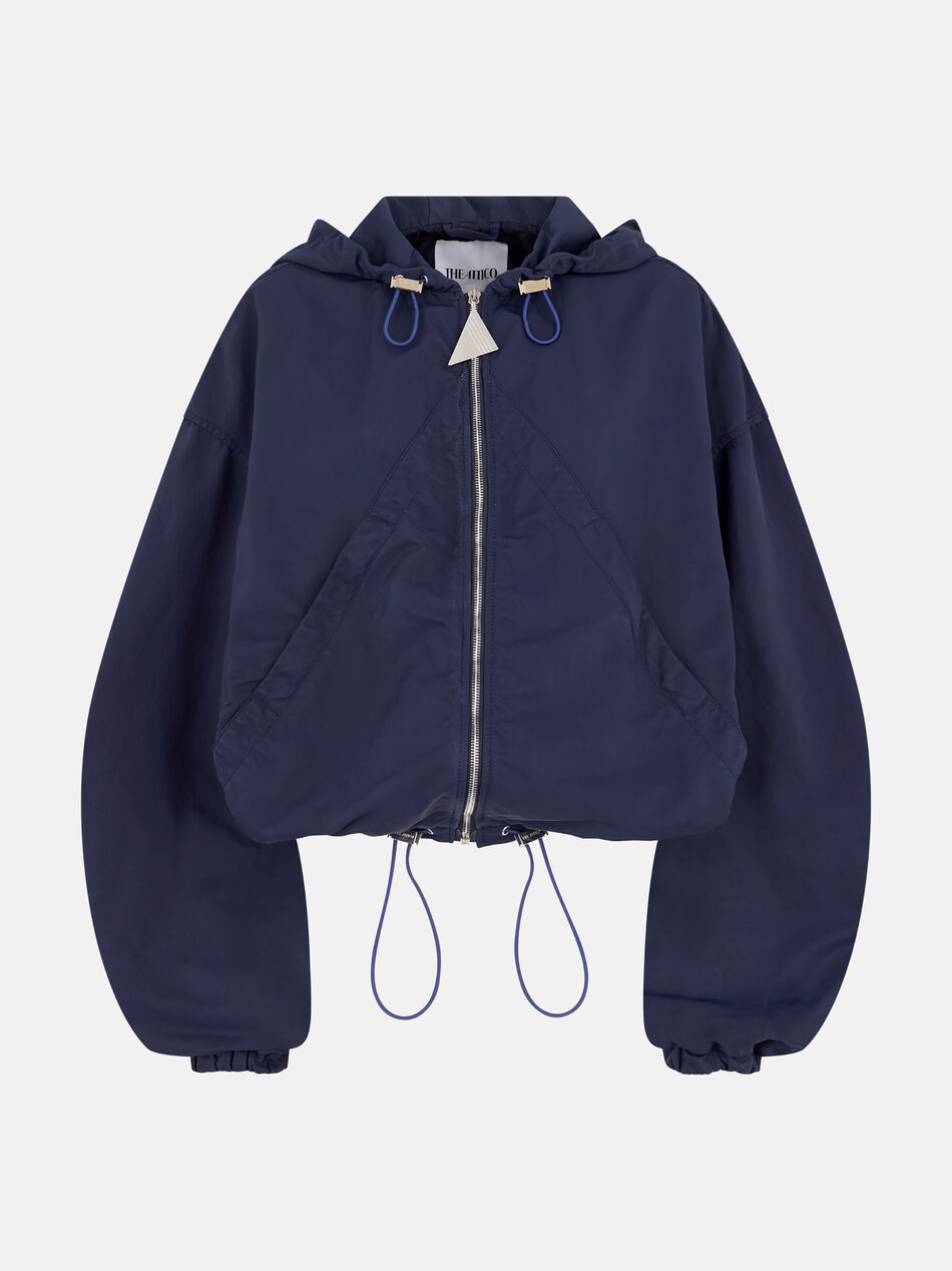 THE ATTICO Navy blue bomber Navy blue 260WCB00076PAA112OD184