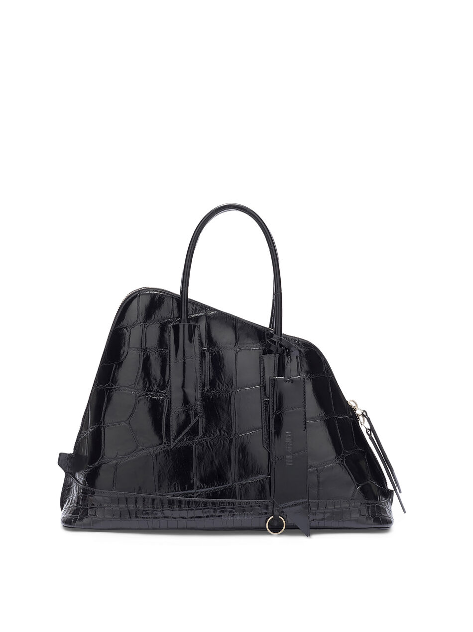 THE ATTICO ''La Sant Ambroeus'' top handle Black 260WAH00064LBT154PR100