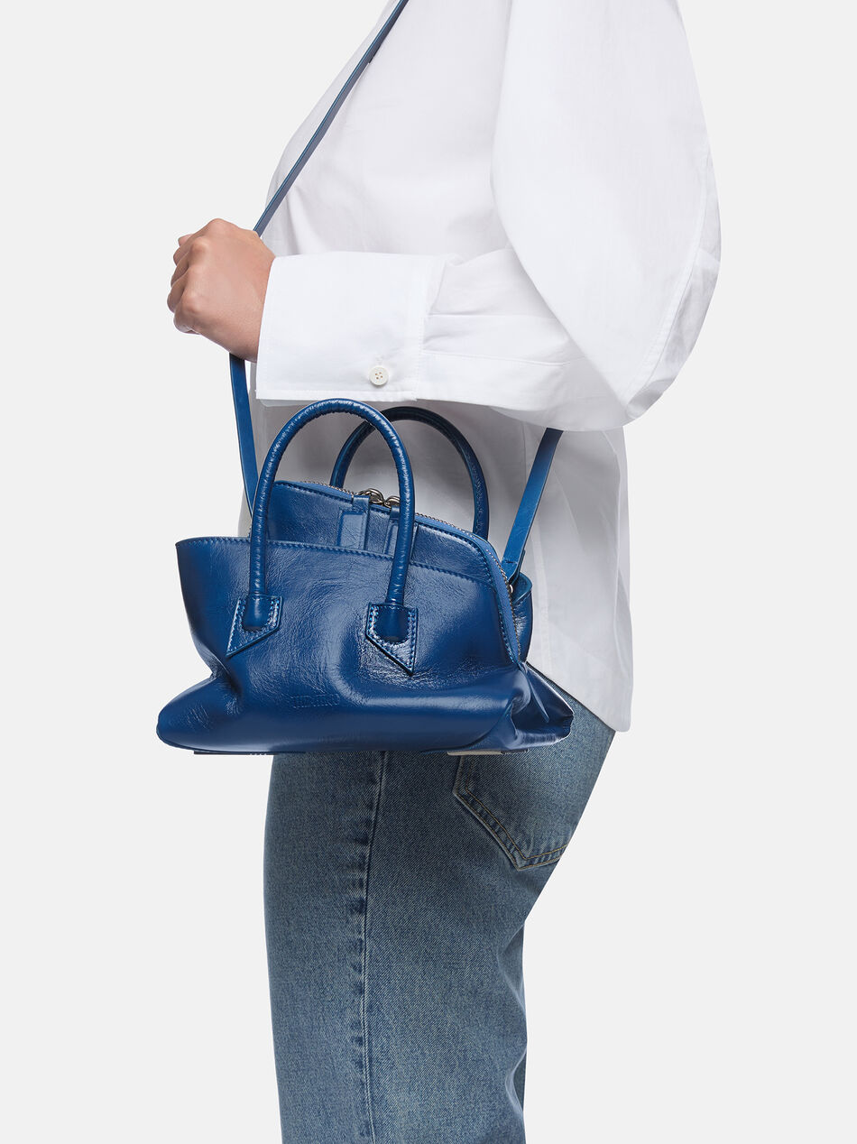 THE ATTICO ''La Passeggiata Mini'' blue top handle BLUE 260WAH00063LBT110AA015