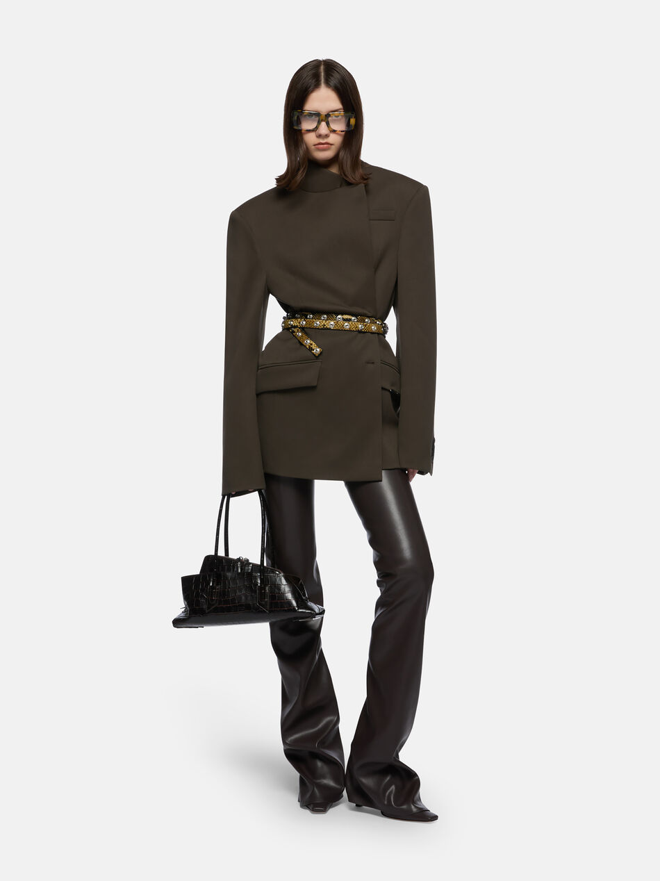 THE ATTICO Brown jacket BROWN 251WCG00084WWW061AA064