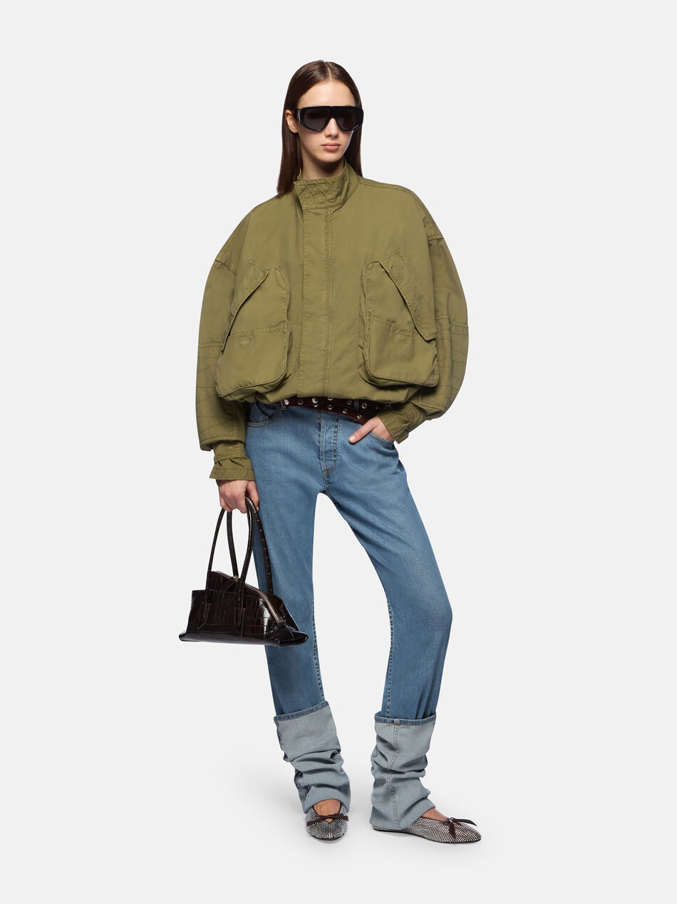 THE ATTICO Military green bomber MILITARY GREEN 260WCB00103CCC123OD081