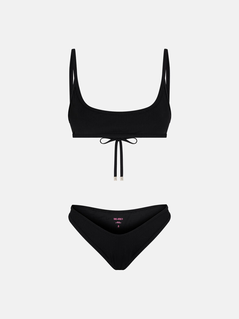 Attico Black Bikini In Black