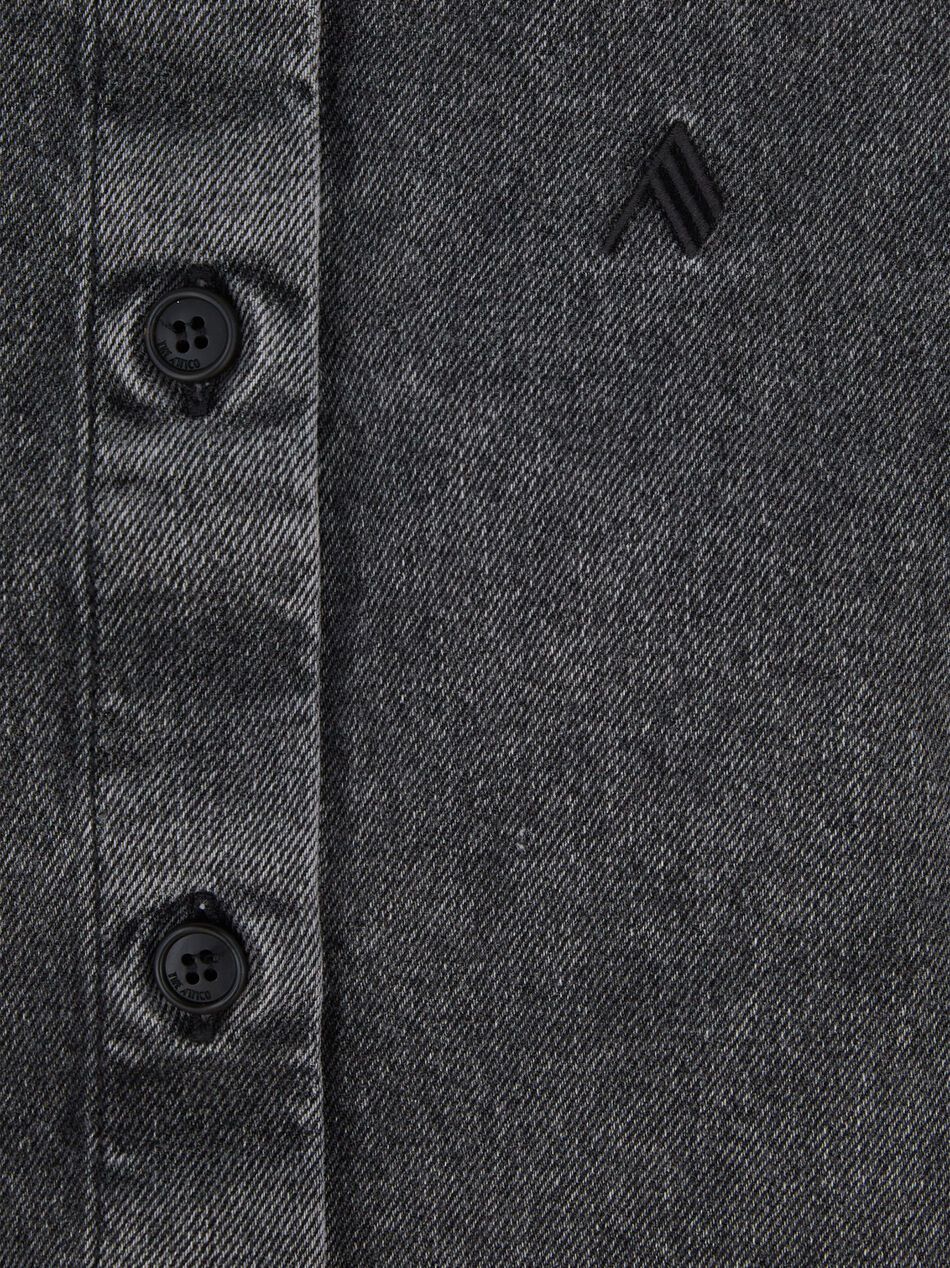 THE ATTICO "Eliza'' black shirt BLACK 250WCB00074DDD104AA100