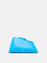 THE ATTICO ''8.30PM'' turquoise clutch  227WAH01L019014