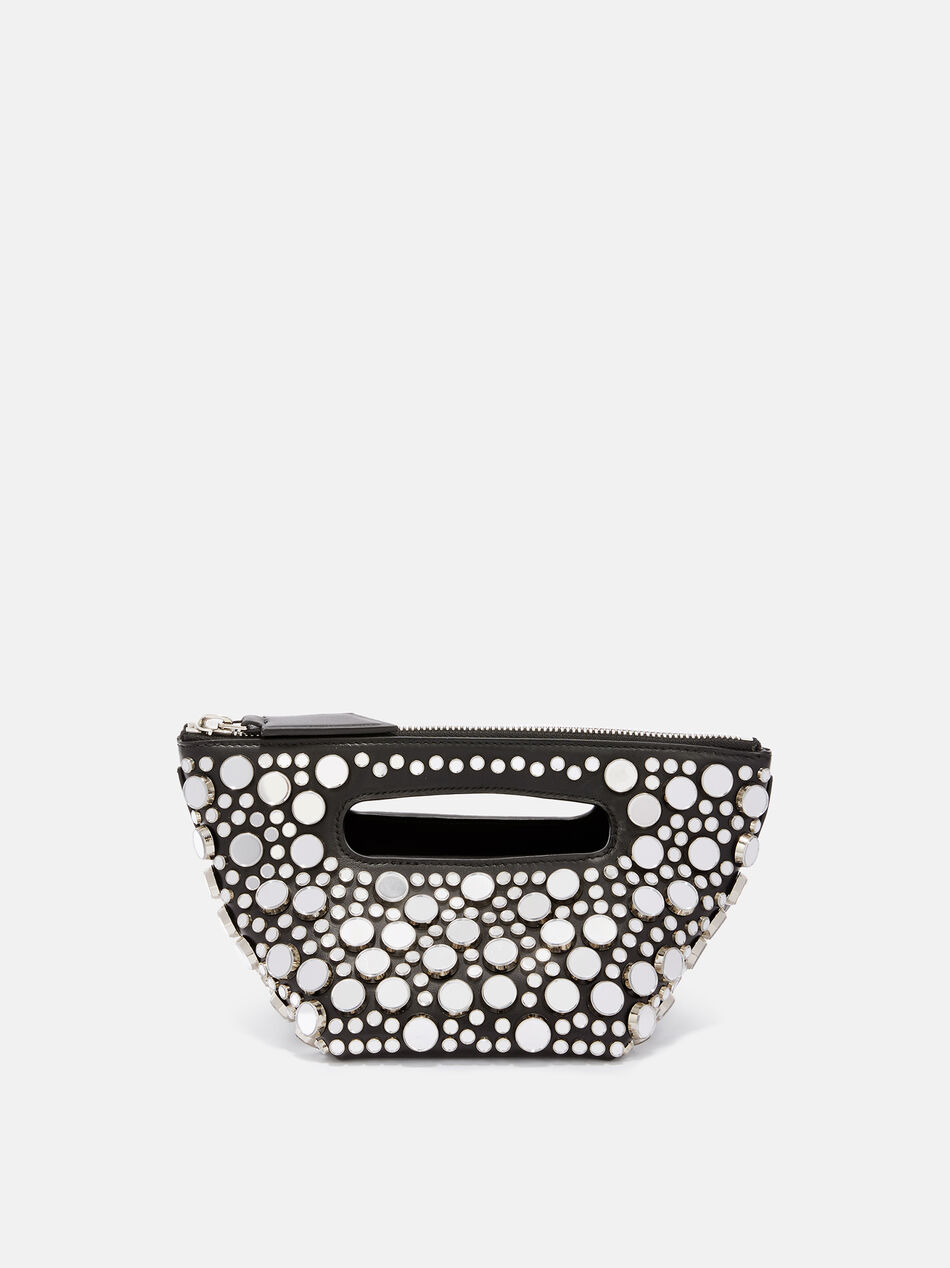 THE ATTICO ''Via dei Giardini 15'' black tote bag Black 246WAH00048LBT019SA100