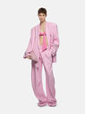 THE ATTICO ''Glen'' sugar pink blazer SUGAR PINK 231WCG46V058T432