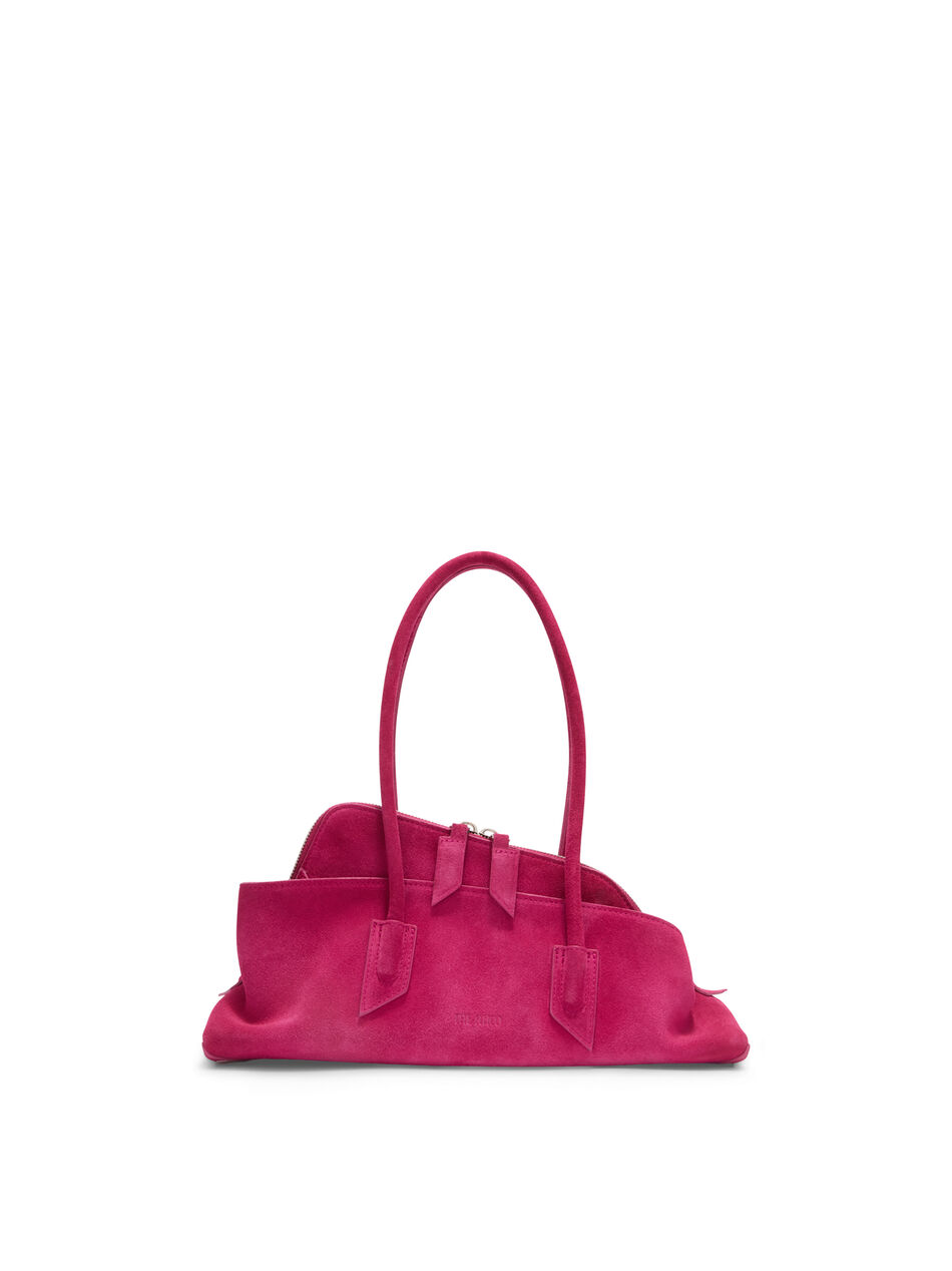 THE ATTICO "La Passeggiata Small" cyclamen top handle CYCLAMEN 261WAH00058LBT108AA122