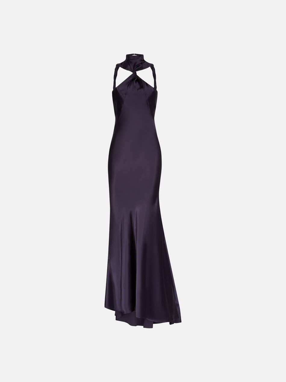 THE ATTICO Purple long dress PURPLE 250WCW00222VVV102AA035