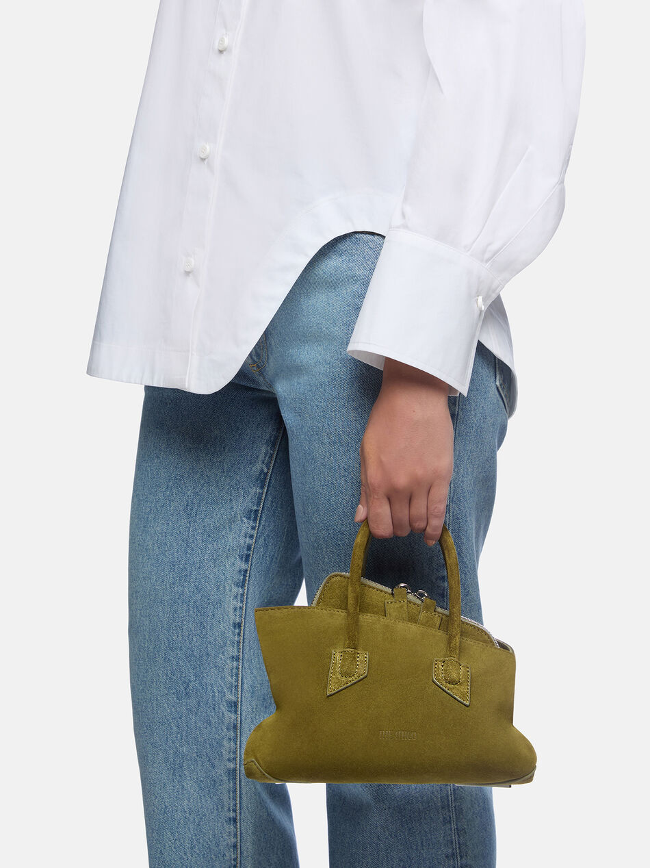 THE ATTICO ''La Passeggiata Mini'' khaki top handle Khaki 260WAH00063LBT007AA853