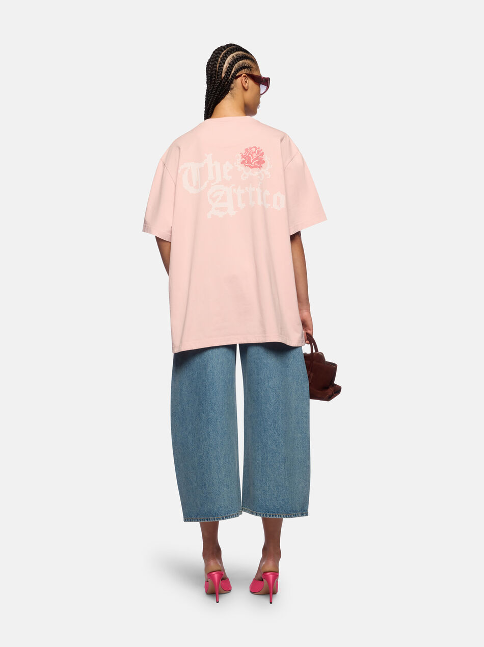 THE ATTICO Rose t-shirt ROSE 260WCT00350JJJ025PC093