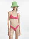 THE ATTICO Fuchsia bikini
