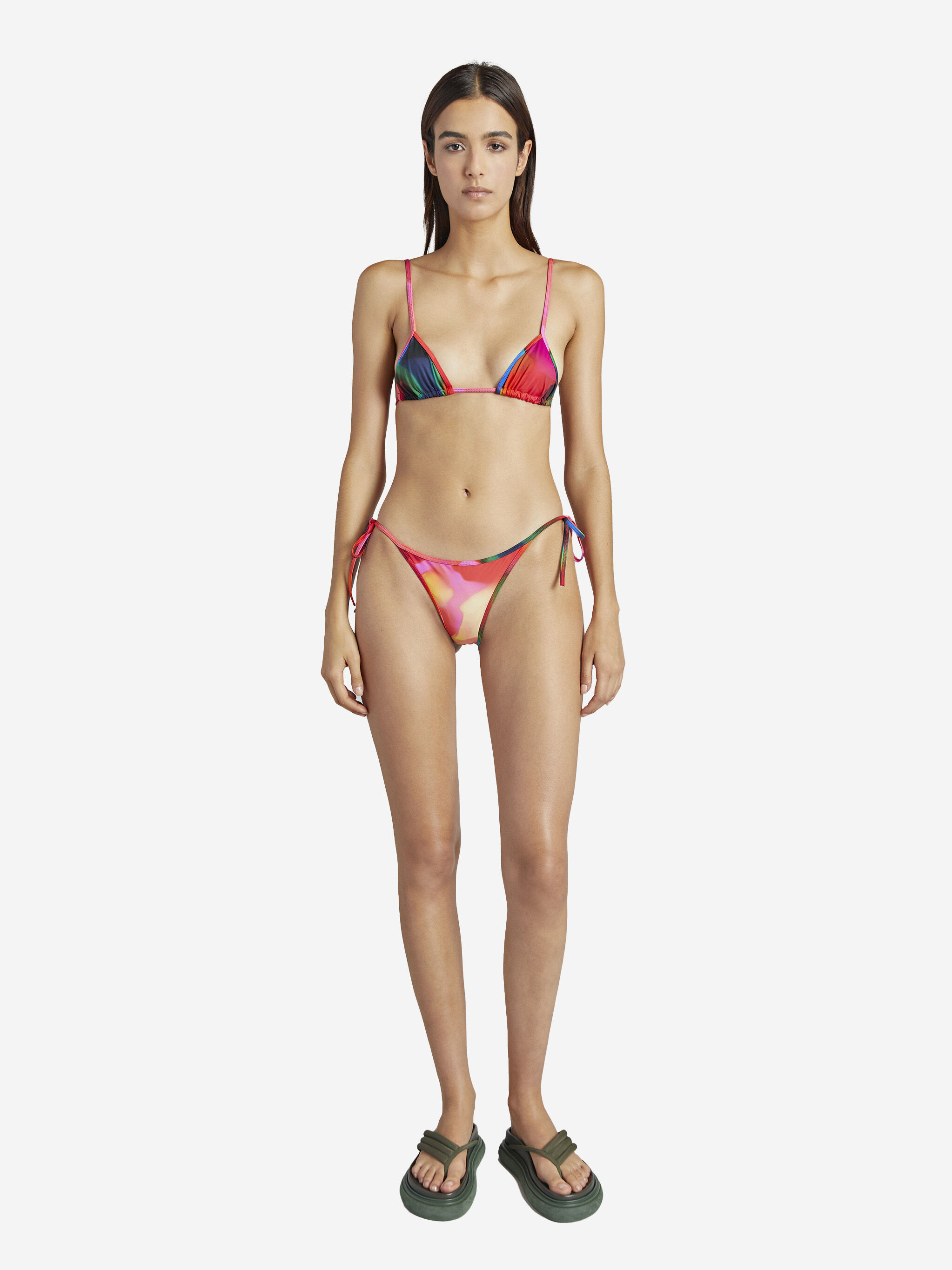 Multicolour printed bikini for Women | THE ATTICO®