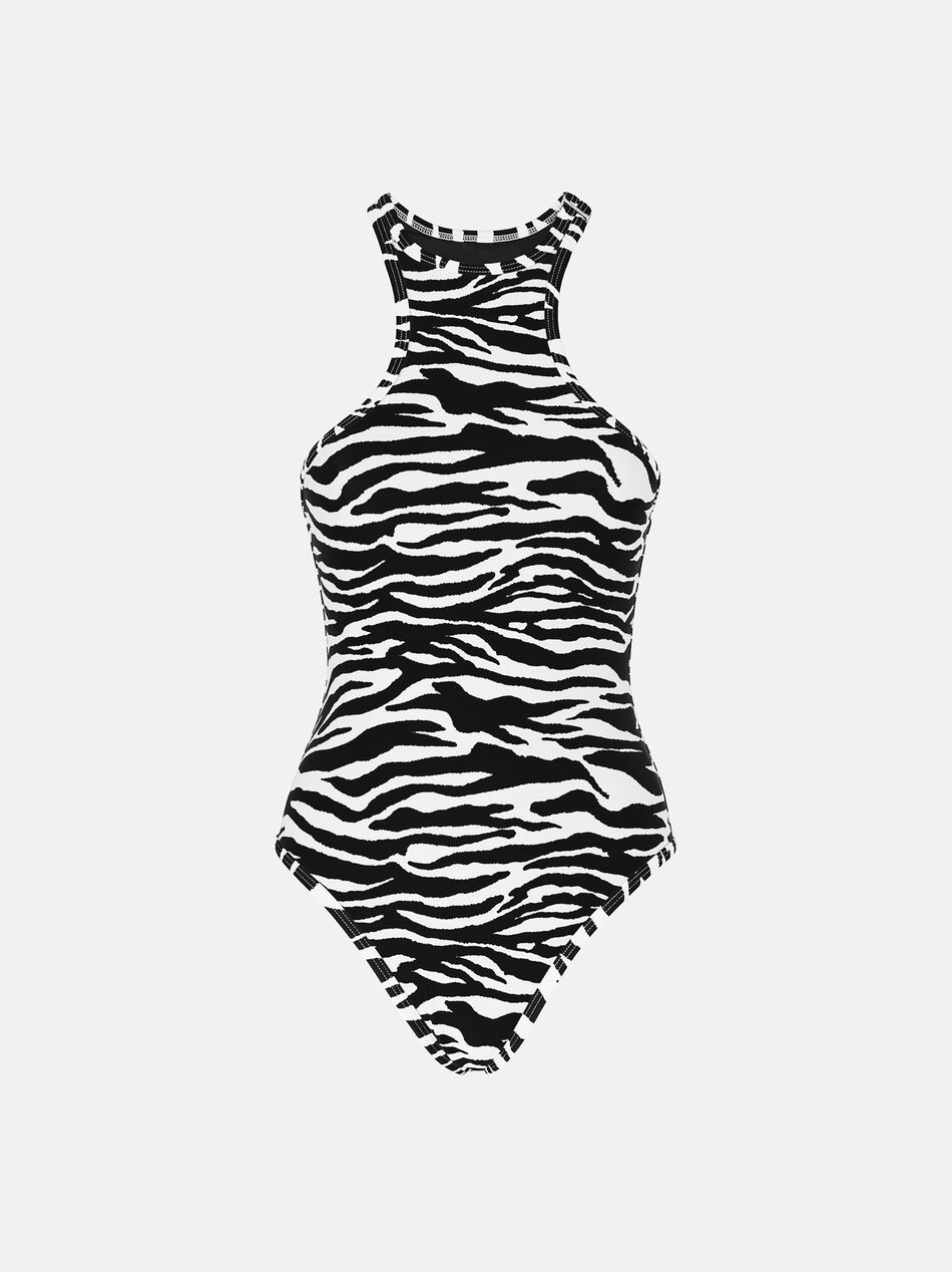 THE ATTICO White and black one piece WHITE/BLACK 250WBA00005PAA014PR020