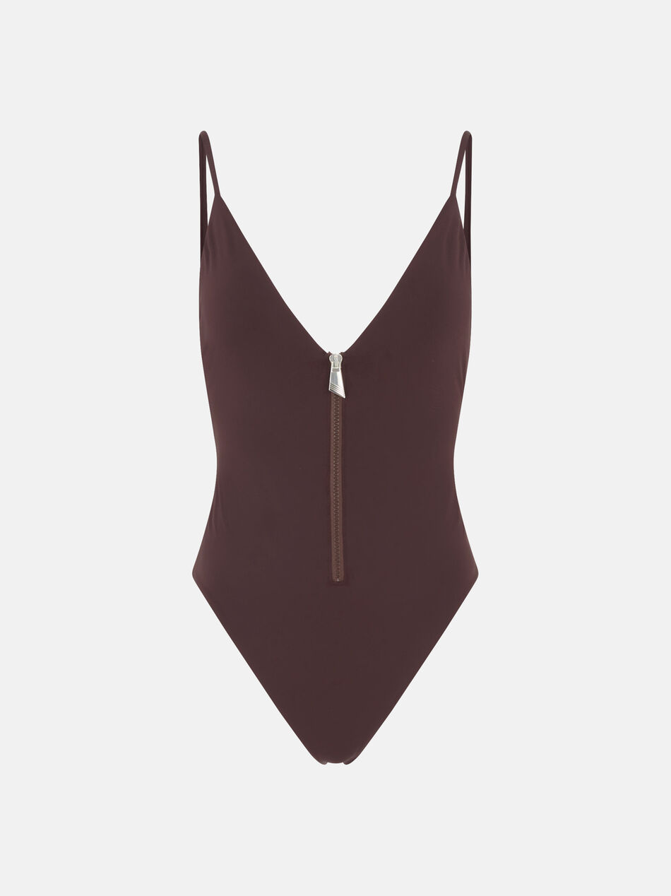 THE ATTICO Dark brown one piece DARK BROWN 260WBA00010PAA113AA204