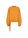 THE ATTICO ''Pet''  pumpkin sweatshirt  231WCF06JF01B428