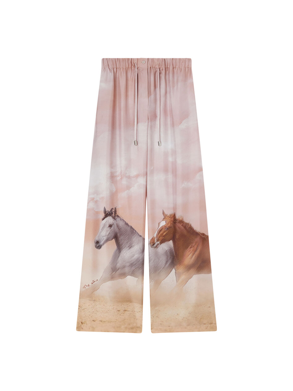 THE ATTICO Pink shades long pant Pink shades 251WCP00258SSS022PR423