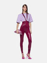 THE ATTICO ''Ruby'' wine red long pants  232WCP117E070422