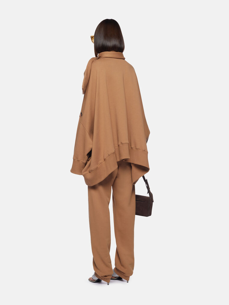 Shop Attico ''penny'' Camel Long Pants