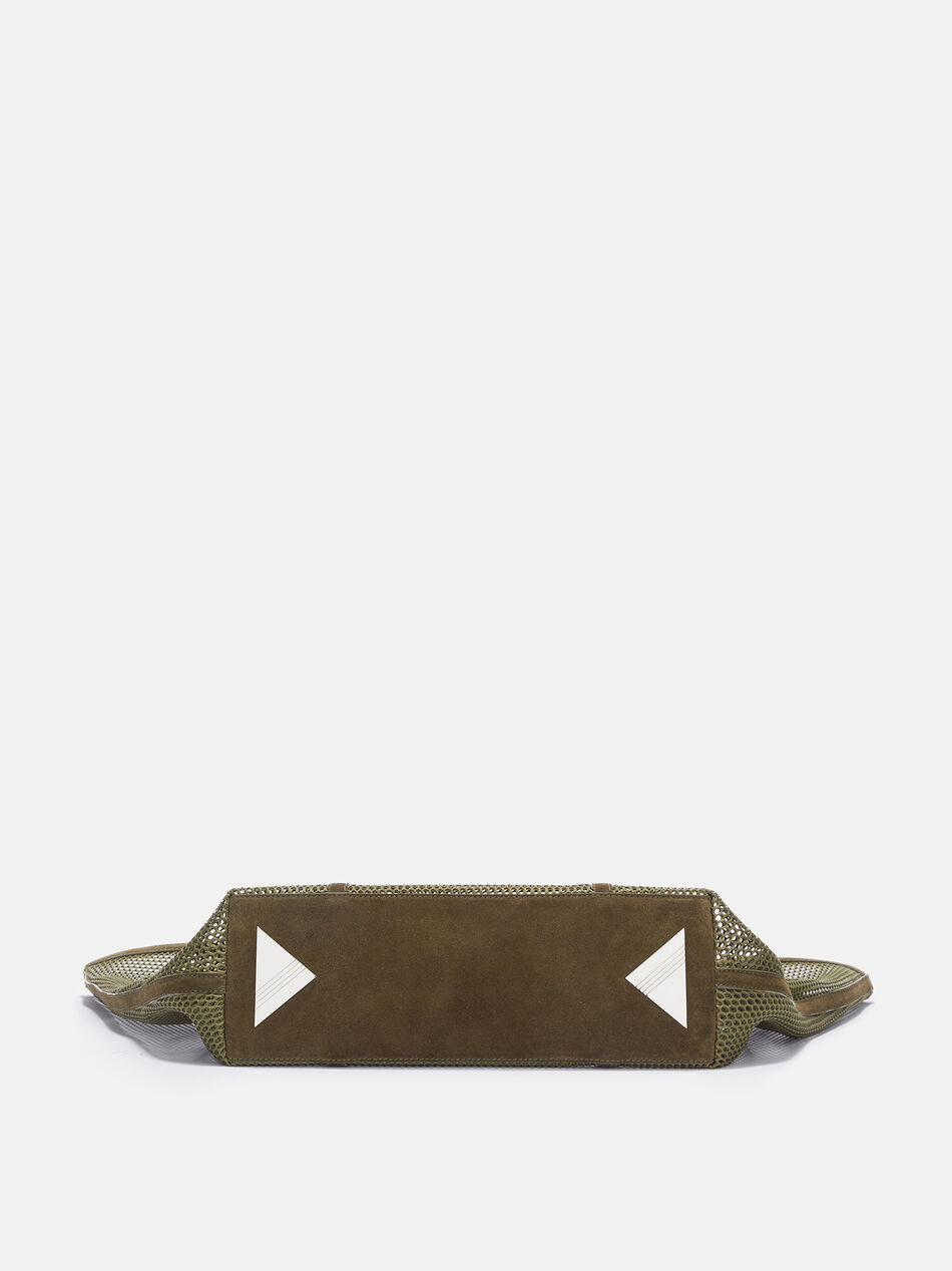 THE ATTICO ''Via del Mare'' military green tote bag Military green SPEWAH53E102828