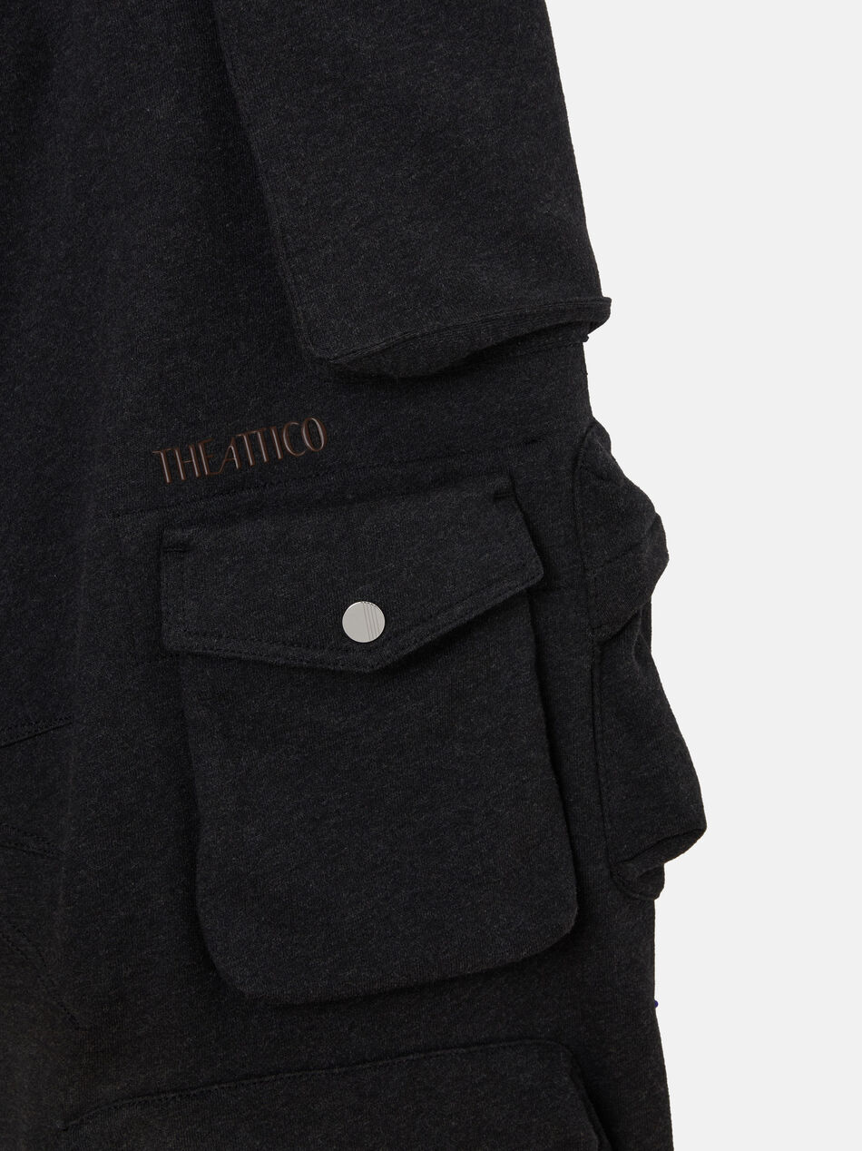 THE ATTICO "Fern" black fade long pants Black fade/brown 250WCP00260JJF007AA877