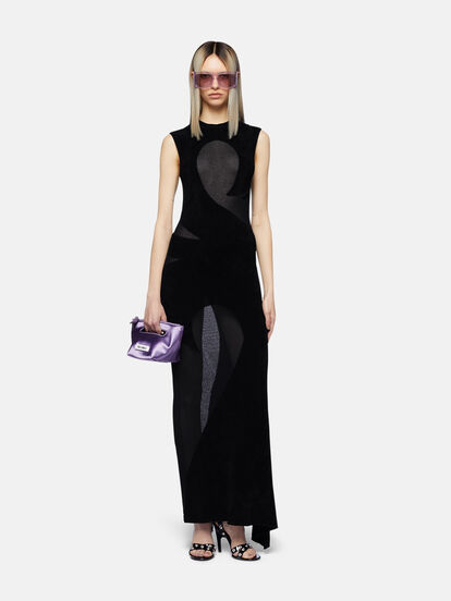 Black long dress for Women | THE ATTICO®
