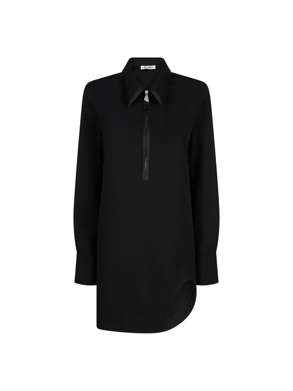 THE ATTICO Black mini dress Black 251WCA00434WWW065AA100