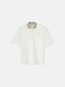 THE ATTICO ''Delice'' white polo t-shirt WHITE 236WCT204J024001