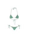 THE ATTICO Sage green bikini SAGE GREEN 223WBB54PA15277