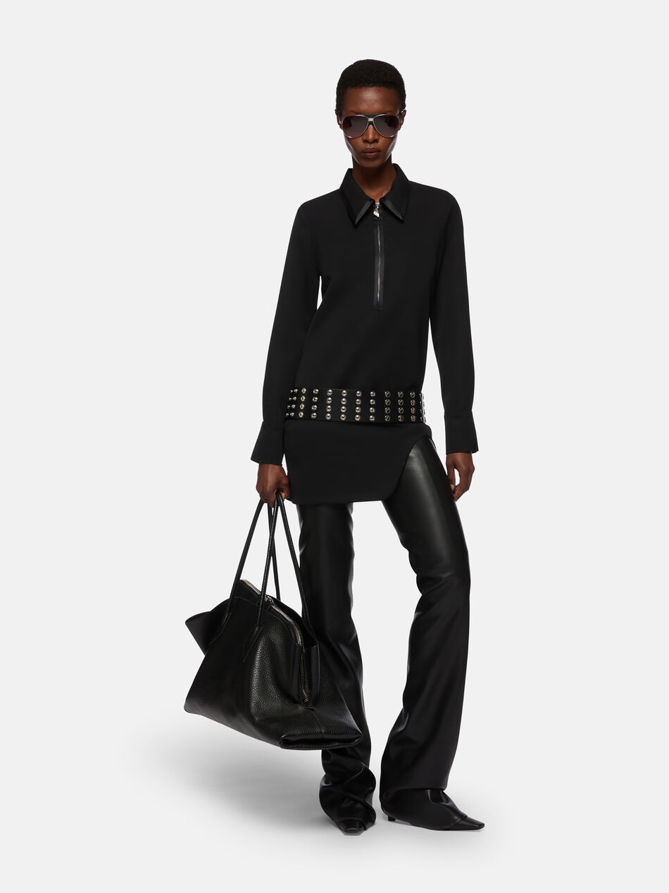 THE ATTICO Black mini dress Black 251WCA00434WWW065AA100