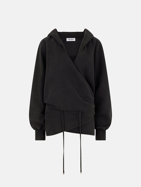 THE ATTICO Faded black mini dress Faded black 260WCA00473JJF003AA615