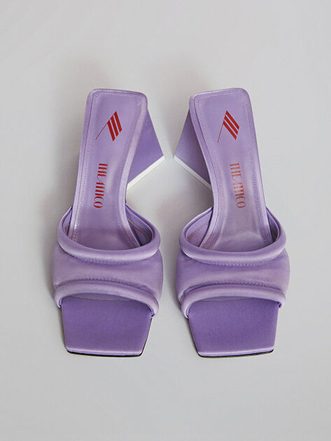 THE ATTICO "Devon" lilac mule LILAC 212WS910V015011