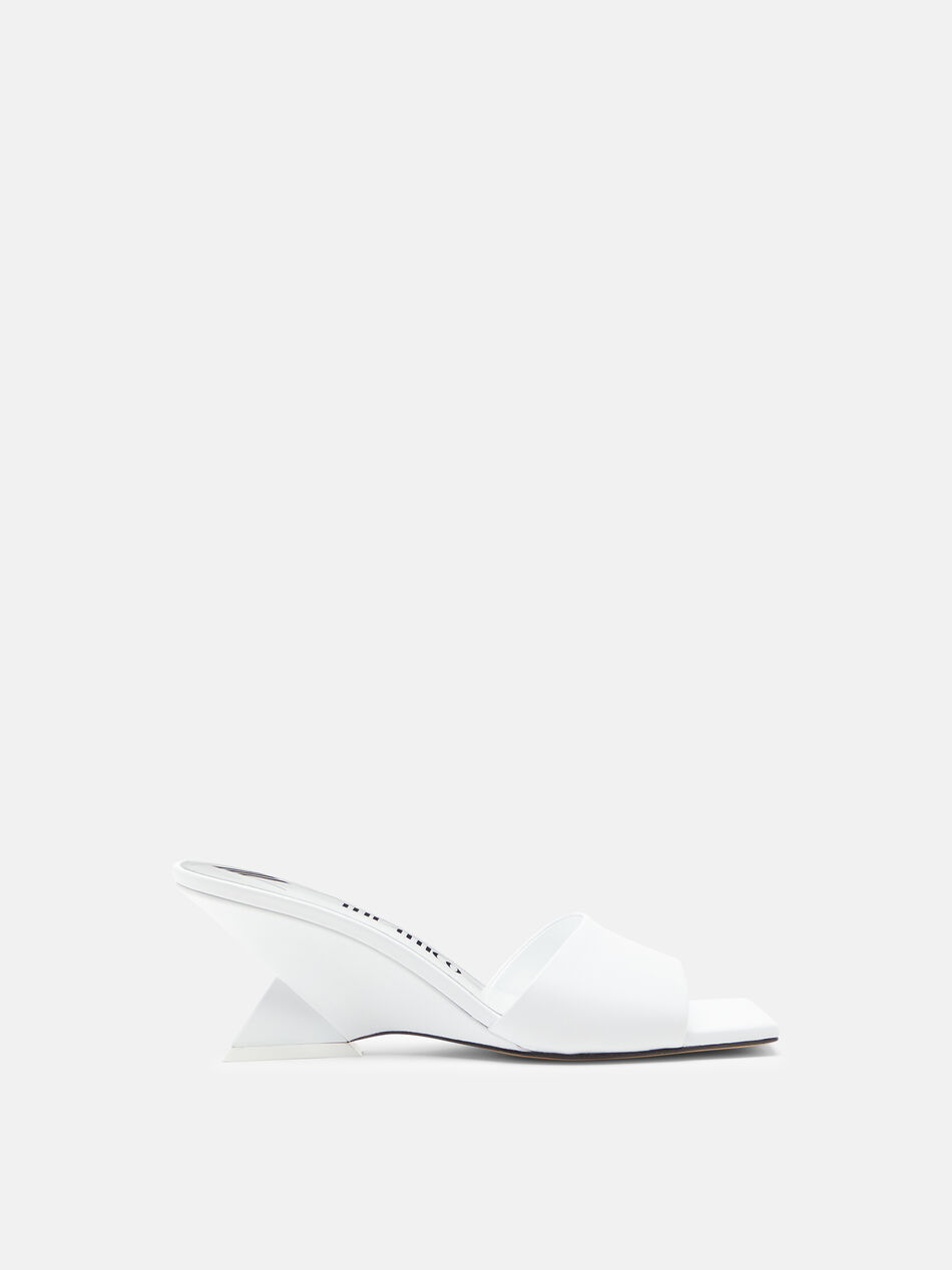 ''Cheope'' white mule for Women THE ATTICO®
