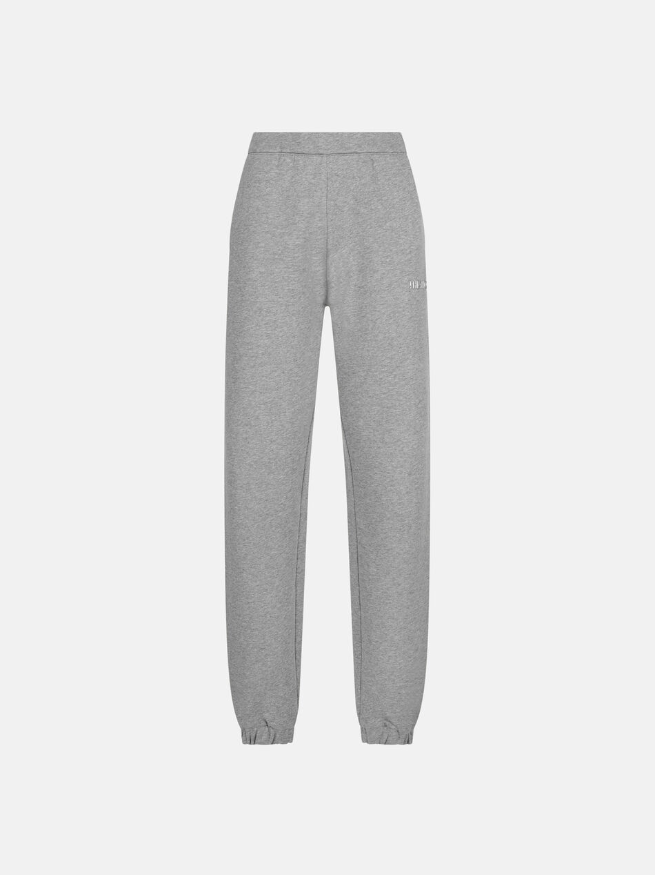 THE ATTICO ''Penny'' melange grey long pants Light grey melange 241WCP34JF03183
