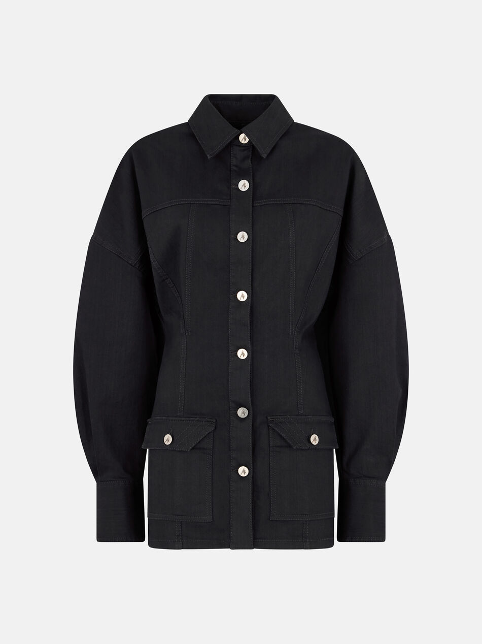 THE ATTICO Black mini dress Black 260WCA00482DDS002AA100