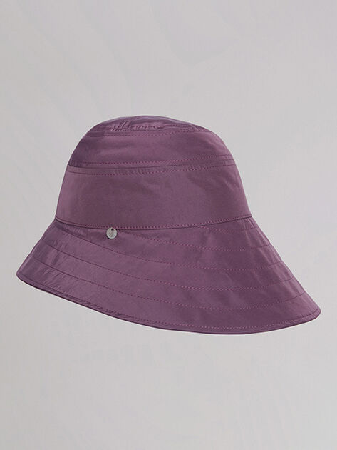 THE ATTICO "Dylan" mauve bucket hat ORCHID HAZE 212WAC02PA09188