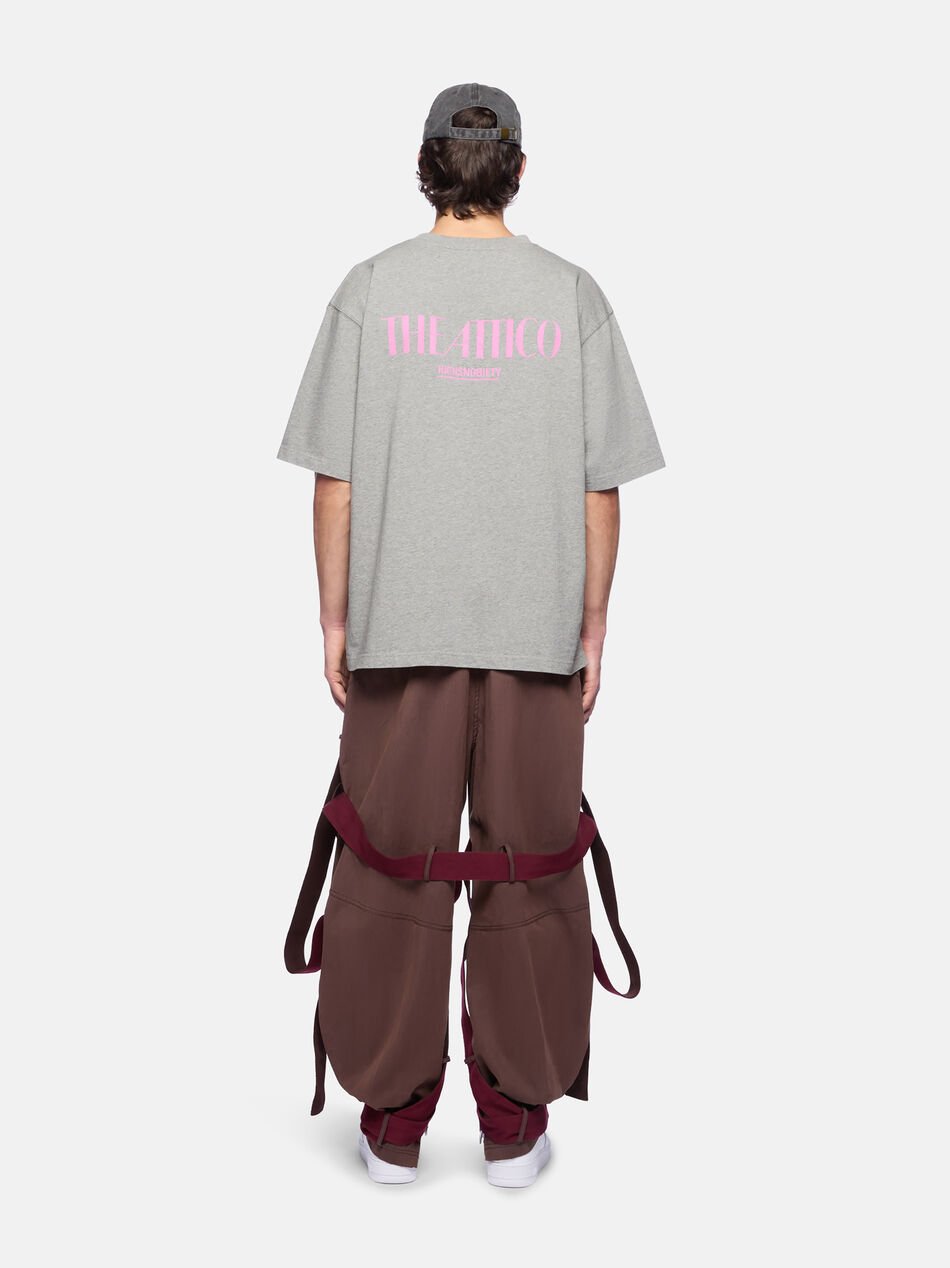 THE ATTICO The Attico x Highsnobiety mèlange grey t-shirt Melange grey SPEWCT00219JJJ034PR183