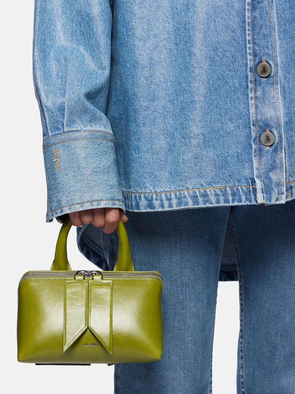 THE ATTICO ''Friday'' olive mini bag OLIVE 260WAH00002LBT110AA124